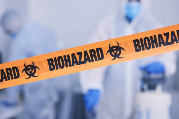 Professional Biohazard Cleanup technician working in Greenville, OH